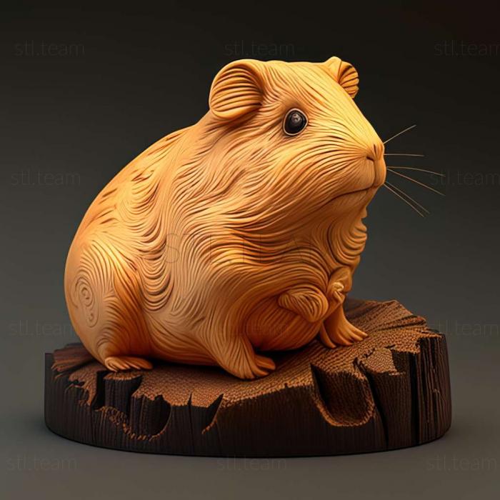 3D model Guinea pig (STL)